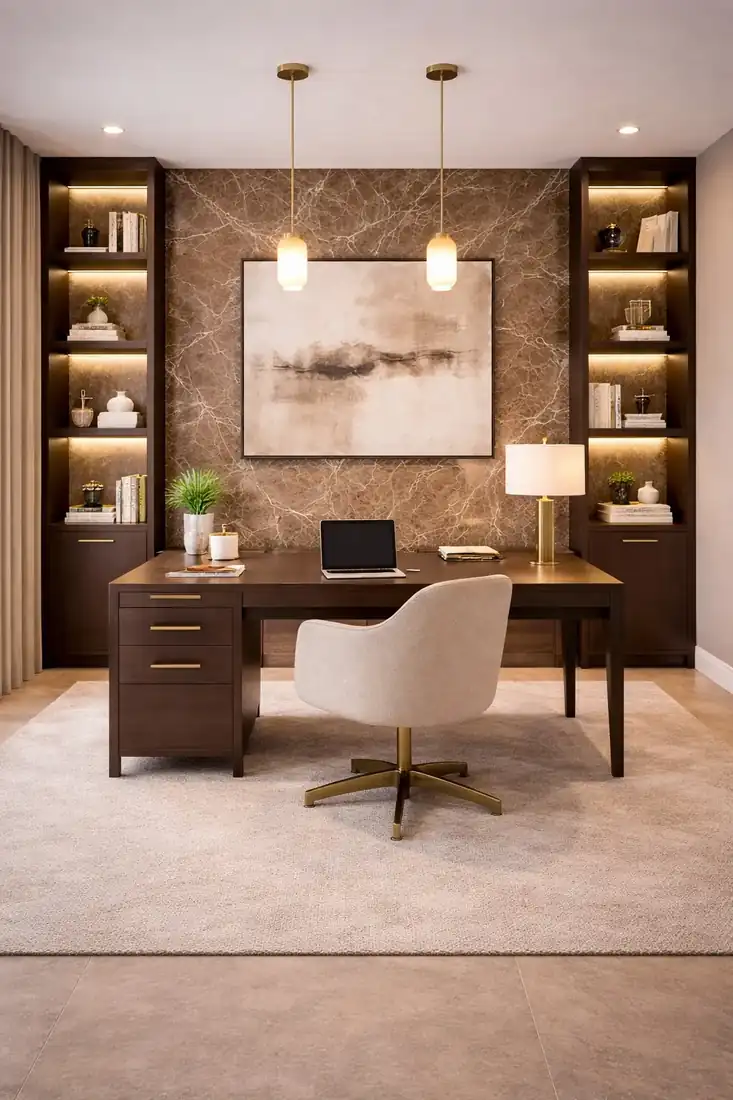 Panneau décoratif Home Design 92 posé sur un mur